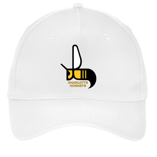 Charlotte Hornets Twill Cap WFL Football Team color White