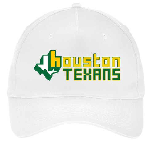 Houston Texans Twill Cap WFL Football Team color White