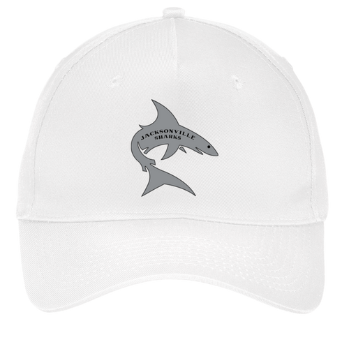 Jacksonville Sharks Twill Cap WFL Football Team color White