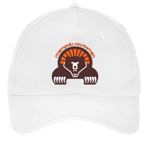 Memphis Southmen Twill Cap WFL Football Team color White