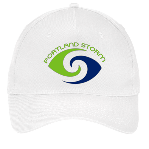 Portland Storm Twill Cap WFL Football Team color White