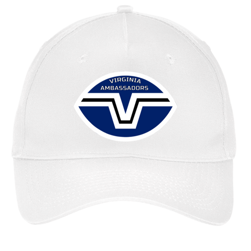 Virginia Ambassadors Twill Cap WFL Football Team color White
