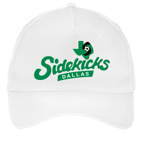 Dallas Sidekicks Twill Cap MISL Soccer Team Fan Apparel color White