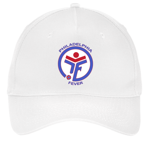 Philadelphia Fever Twill Cap MISL Soccer Team Fan Apparel color White