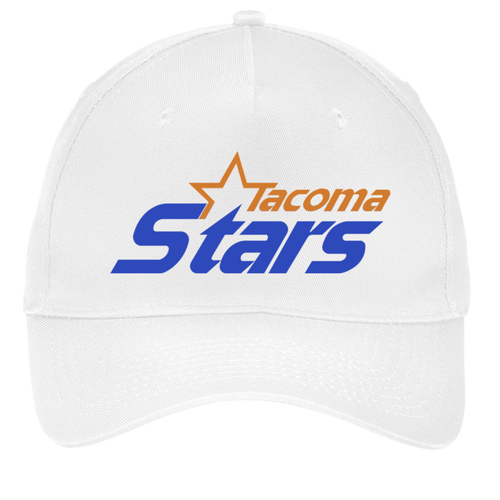 Tacoma Stars Twill Cap MISL Soccer Team Fan Apparel color White
