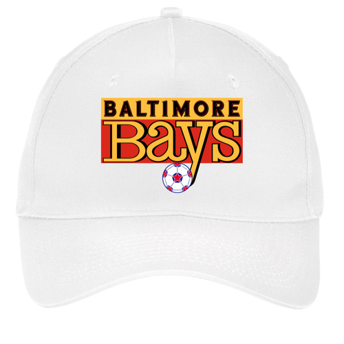 Baltimore Bays Twill Cap NASL Soccer Team color White