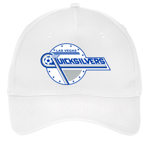 Las Vegas Quicksilvers Twill Cap NASL Soccer Team color White