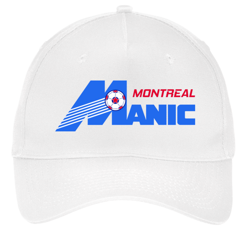 Montreal Manic Twill Cap NASL Soccer Team color White