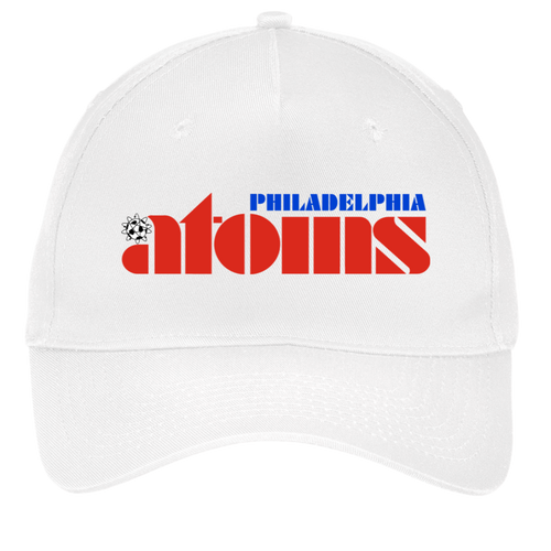 Philadelphia Atoms Twill Cap NASL Soccer Team color White