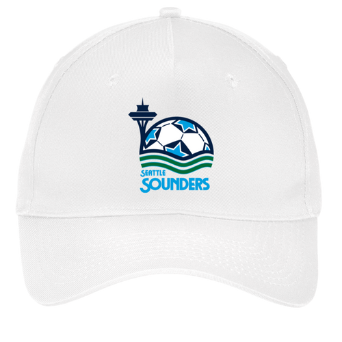 Seattle Sounders Twill Cap NASL Soccer Team color White