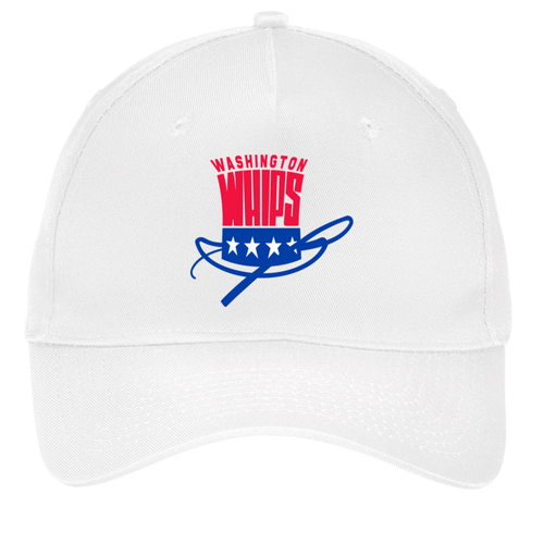Washington Whips Twill Cap NASL Soccer Team color White