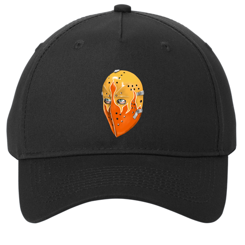 Bernie Parent Philadelphia Blazers WHA Hockey Goalie Mask Twill Cap Fan Apparel color Black