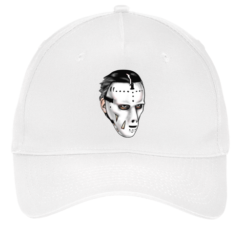 Ed Giacomin Goalie Mask Twill Cap NHL Hockey New York Rangers color White
