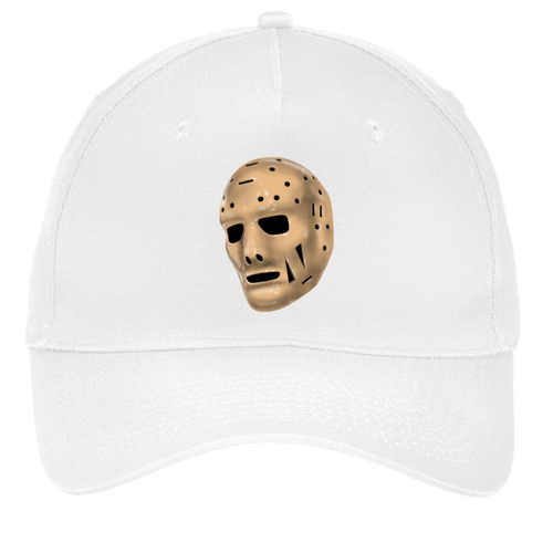Johnny Bower Goalie Mask Twill Cap NHL Hockey Toronto Maple Leafs color White