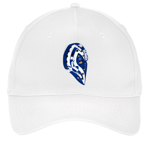 Michel Bunny Larocque Goalie Mask Twill Cap NHL Hockey Toronto Maple Leafs color White