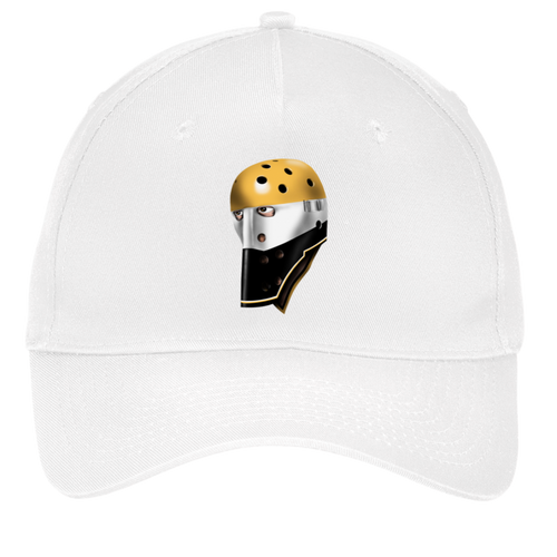 Michel Dion Goalie Mask Twill Cap NHL Hockey Pittsburgh Penguins color White