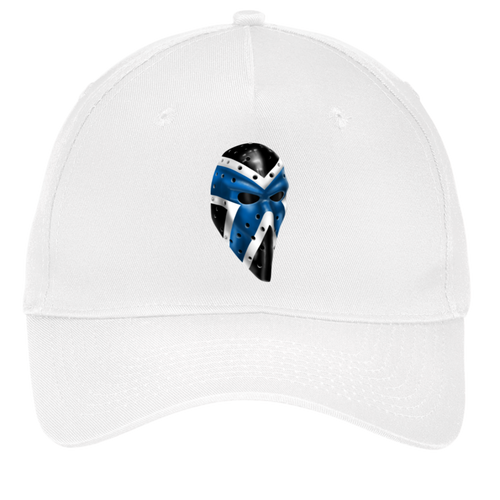 Michel Plasse Hockey Mask Twill Cap NHL Hockey Pittsburgh Penguins color White