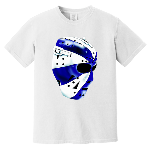 Toronto Maple Leafs NHL Dunc Wilson Goalie Mask T-shirt color White