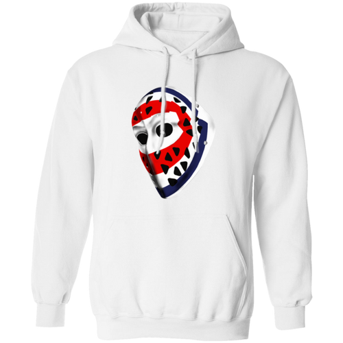 Montreal Canadiens NHL Ken Dryden Goalie Mask Hoodie Pullover color White