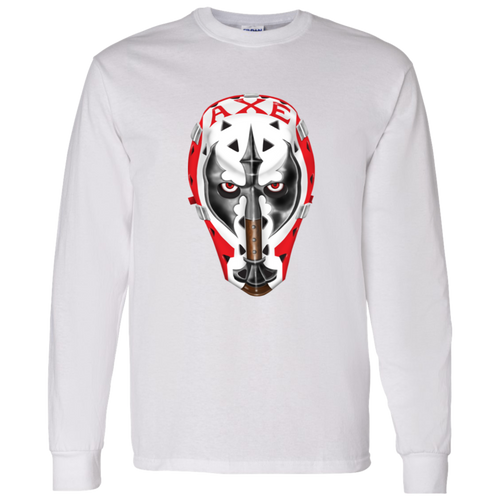 Washington Capitals NHL Gary Smith Goalie Mask Long Sleeve Shirt color White