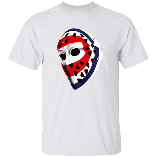 Montreal Canadiens NHL Ken Dryden Goalie Mask T-shirt color White
