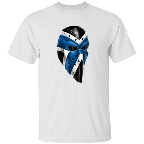 Pittsburgh Penguins NHL Michel Plasse Goalie Mask T-shirt color White