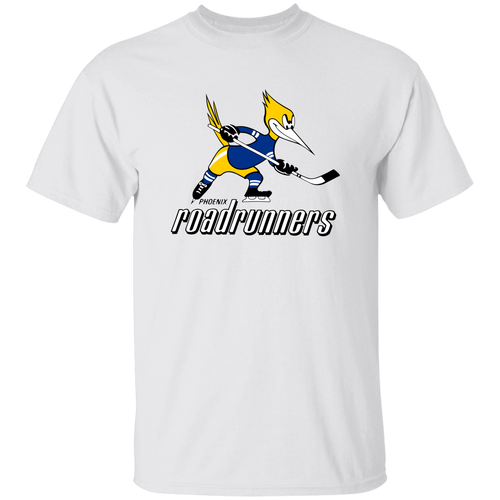 Phoenix Roadrunners WHA Hockey Short Sleeve Tee Shirt in White