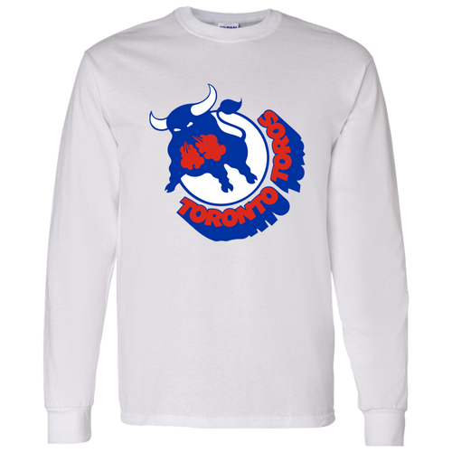 Toronto Toros WHA Hockey Long Sleeve Shirt in White