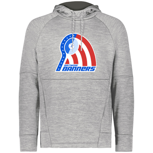Baltimore Banners WTT Tennis Fleece Hoodie in Athletic Grey