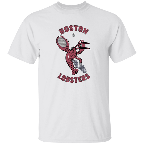 Vintage Boston Lobsters World Team Tennis WTT T-shirt in White