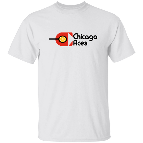 Chicago Aces WTT Retro Vintage T-shirt World Team Tennis in White