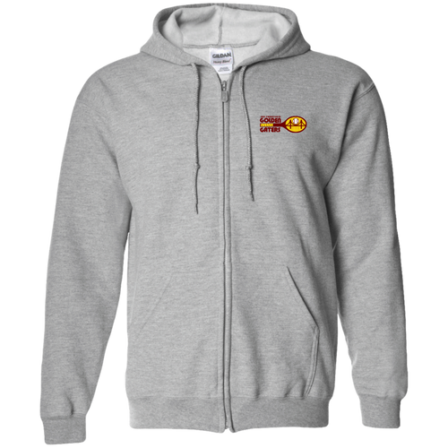 San Francisco Golden Gaters Full Zip Hoodie WTT Tennis in Sport Grey Front
