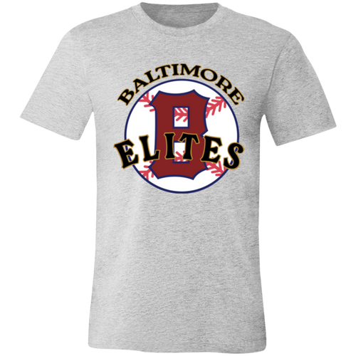 Baltimore Elites T-shirt Negro League Baseball color Athletic Grey Heather