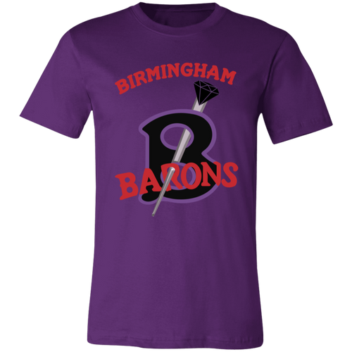 Birmingham Black Barons T-shirt Negro League Baseball color Purple