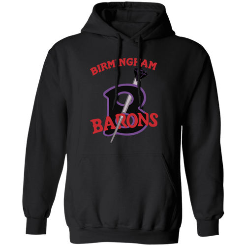 Birmingham Black Barons Hoodie Pullover Negro League Baseball color Black