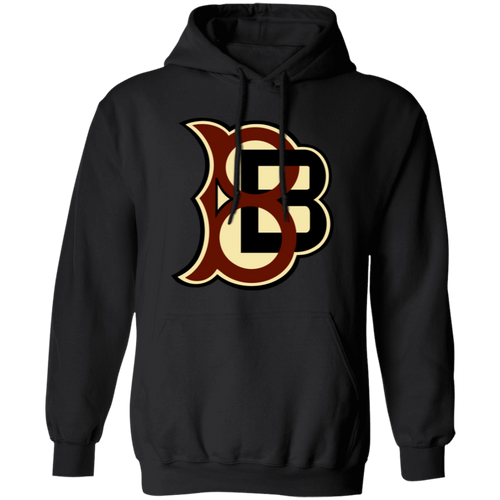 Boston Blues Hoodie Pullover Negro League Baseball color Black