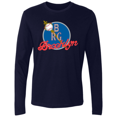 Brooklyn Royal Giants Long Sleeve Shirt Negro League Baseball color Midnight Navy