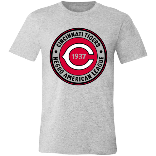 Cincinnati Tigers T-shirt Premium Negro League Baseball color Athletic Heather