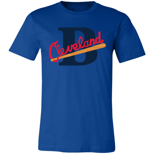 Cleveland Buckeyes T-shirt Premium Negro League Baseball color Royal Blue
