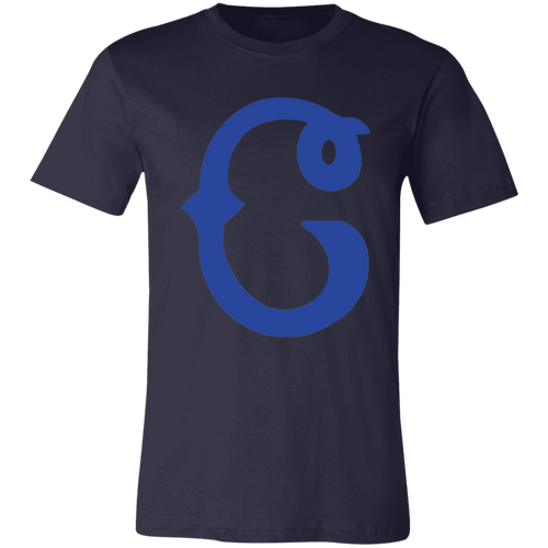 Columbus Blue Birds T-shirt Premium Negro League Baseball color Navy