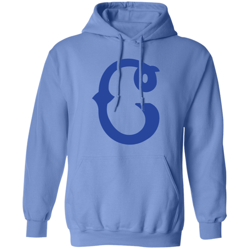 Columbus Blue Birds Hoodie Pullover Negro League Baseball color Carolina Blue