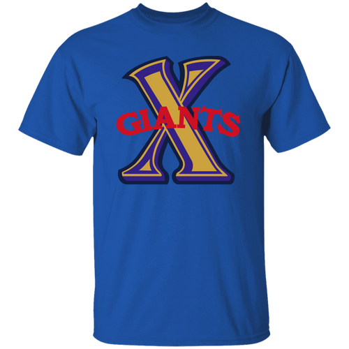 Cuban X-Giants T-shirt Classic Negro League Baseball color Royal Blue