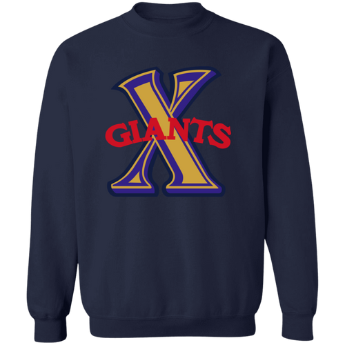 Cuban X-Giants Hoodie Pullover Negro League Baseball color Navy