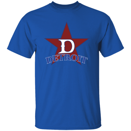 Detroit Stars T-shirt Negro League Baseball color Royal Blue