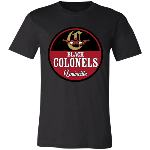 Louisville Black Colonels T-shirt Negro League Baseball color Black