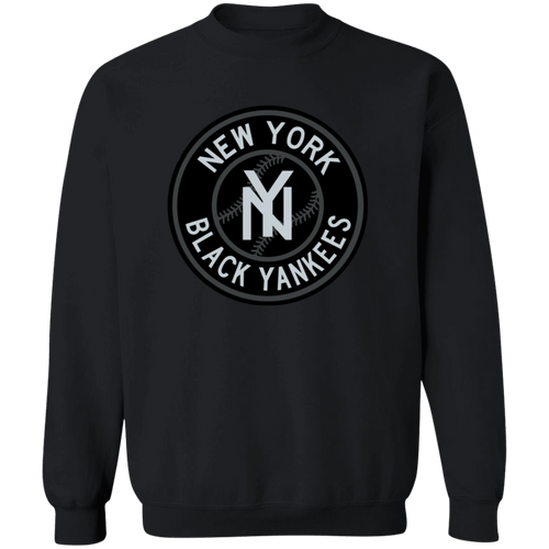 New York Black Yankees Sweatshirt Classic Crewneck Negro League Baseball color Black