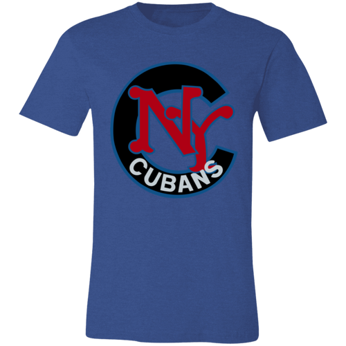 New York Cubans T-shirt Negro League Baseball color Heather Royal