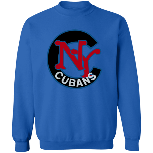 New York Cubans Sweatshirt Crewneck Negro League Baseball color Royal Blue