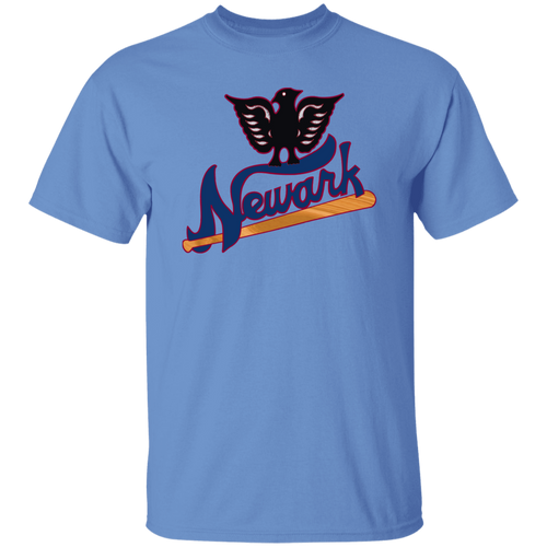 Newark Eagles T-shirt Negro League Baseball color Carolina Blue