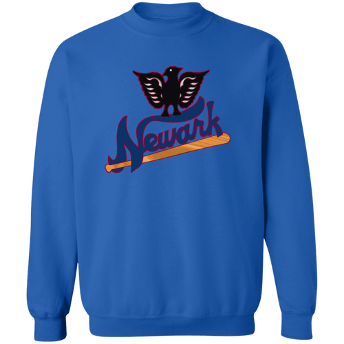 Newark Eagles Sweatshirt Crewneck Negro League Baseball color Royal Blue